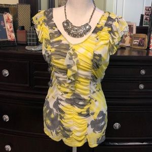 The Limited Sheer Blouse